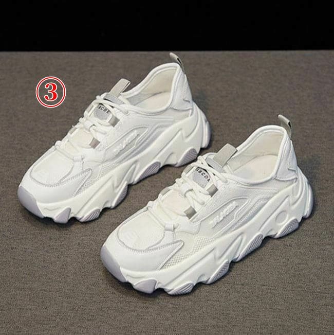 良好品 レディース シューズ 靴 女子 高校生 女子高生 中学生 通学 厚底 スニーカー おしゃれ 痛くない 身長アップ ダンス 6678 Tonna Com