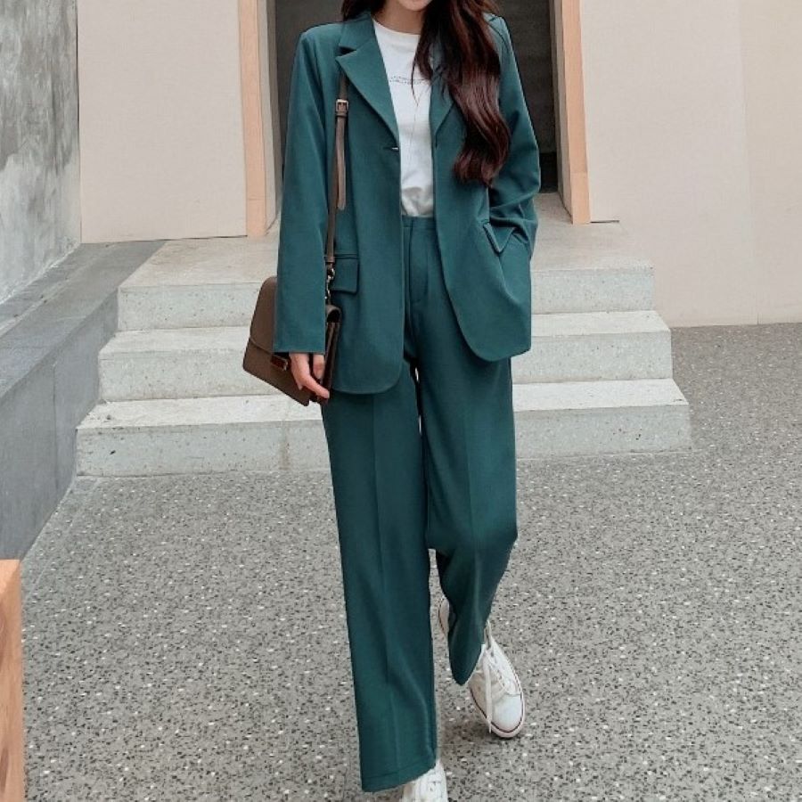 春夏新作モデル シック スタイリッシュ レディース ジャケット パンツ スーツセット 9315 Access Tonna Com