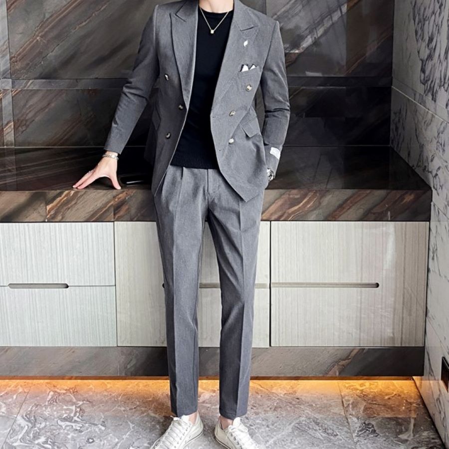 ビジネススーツ セットアップ メンズ 3点セット 結婚式 パーティー カジュアルスーツ 二次会 お洒落 上品 高級感 無地 シンプル 細身 S 3xl 国内在庫 ビジネススーツ セットアップ メンズ 3点セット 結婚式 パーティー カジュアルスーツ 二次会 お洒落 上品 高級感 無地 シンプル 細身 S 3xl 国内在庫
