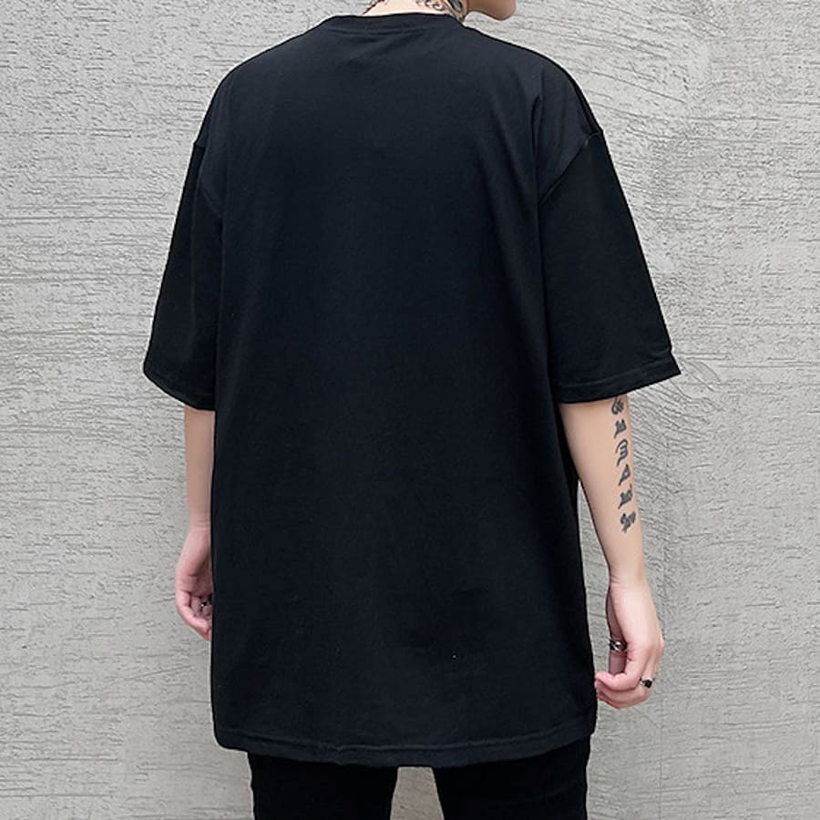 期間限定キャンペーン シャツ メンズ トップス 韓国 原宿 ネクタイプリント 高校生 中学生 10代 代 ファッション Www Yourrequestentertainment Com