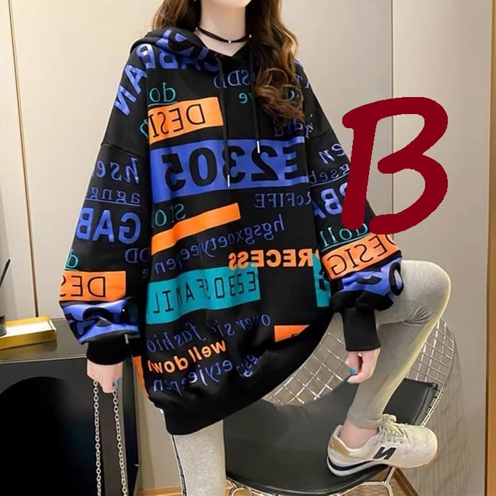 訳あり 中学生 高校生 ファッション ロゴパーカー 10代 プルオーバー 韓国 おしゃれ 大きいサイズ レディース ヒップホップ 秋春 長袖 トップス Bagochile Cl