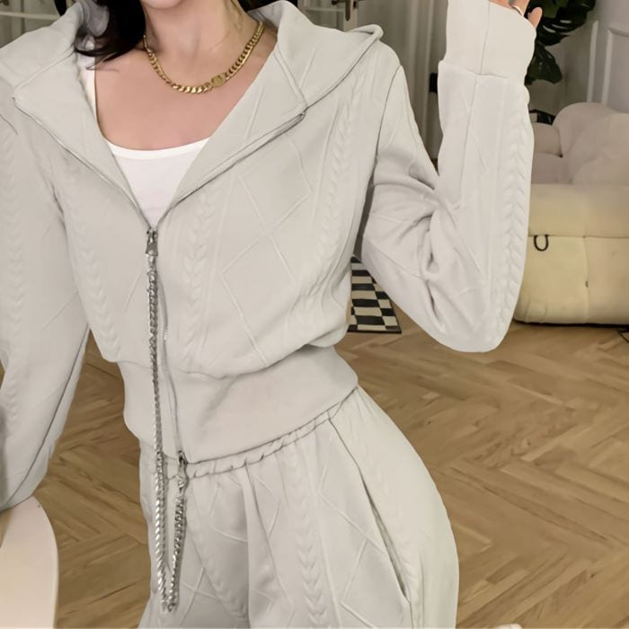 アウトレット 送料無料 中学生 高校生 ファッション スウェット セットアップ パーカー ロングパンツ 2点セット パンツスーツ 10代 韓国 おしゃれ レディース 春 秋 長袖 Cmdb Md