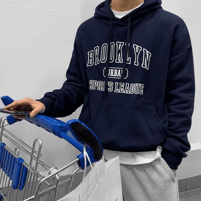 パーカー メンズ 無地 スウェット ロゴ 韓国系 人気 高校生 中学生 韓国 b12928 4,990円