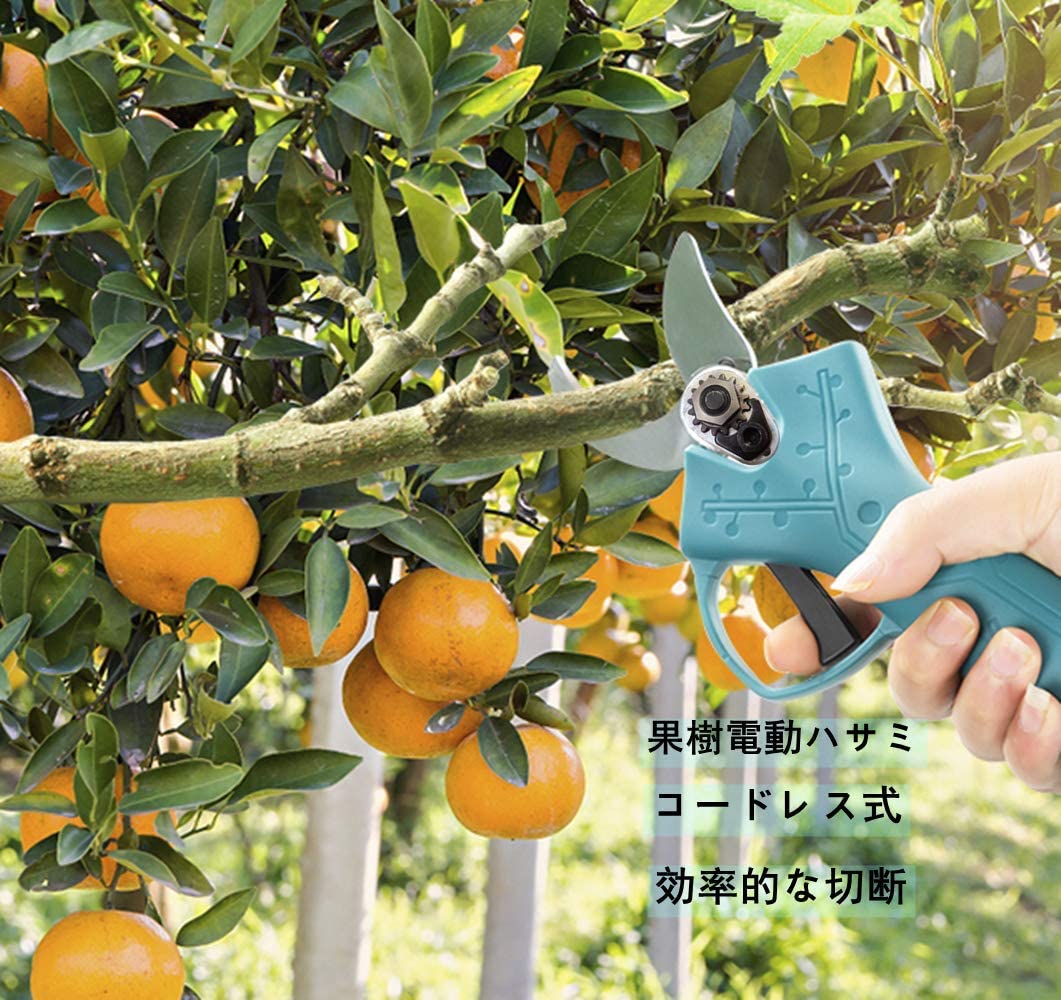 剪定ばさみ電動剪定バサミ充電式剪定鋏コードレス切断直径30mm軽量女性庭木/枝切り/果樹用園芸用剪定用具マキタ18Vバッテリー対応ガーデニング植木盆栽枝園芸ガーデンツール