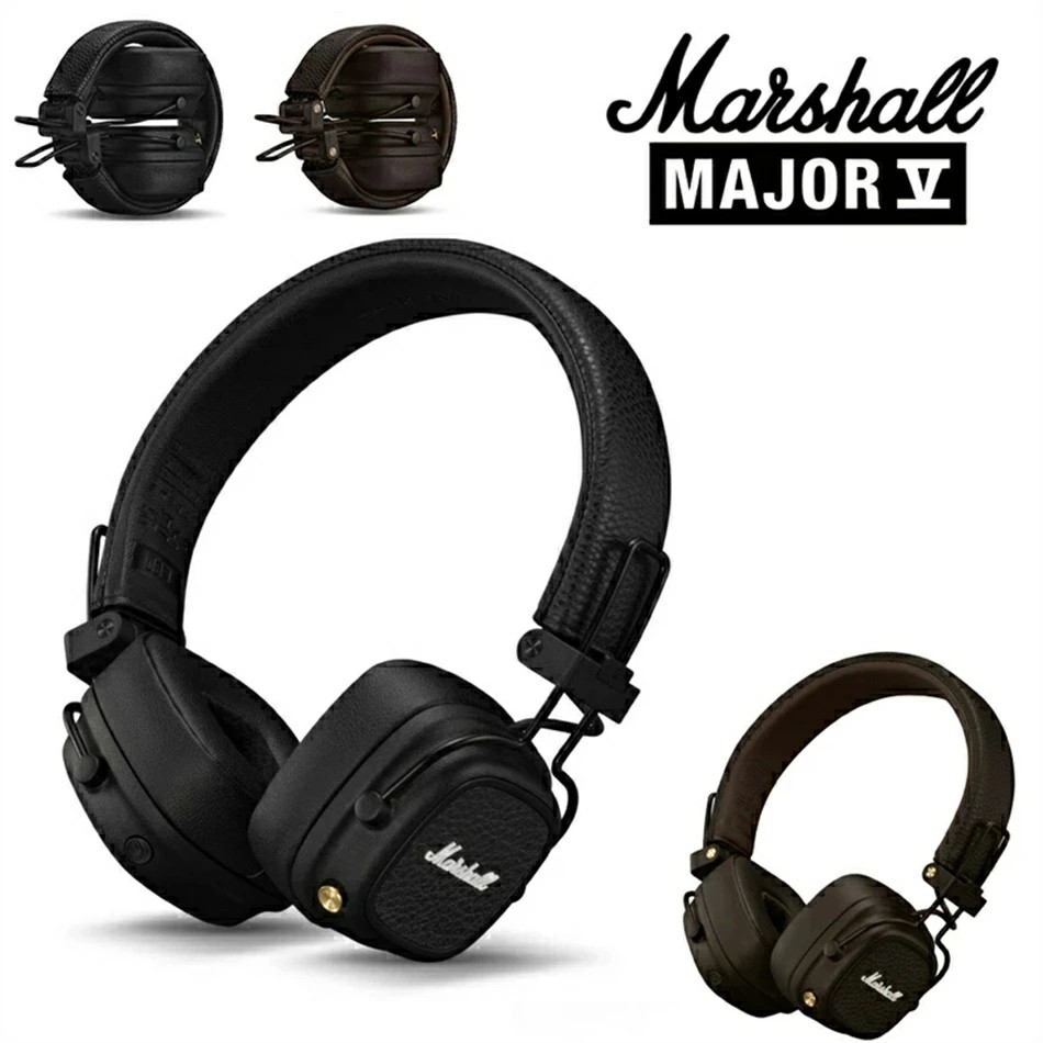 Marshall Major V マーシャルの冷コーンが生きかえる。約100第四次元の無線電話生まれ変わりなど八十万の役立つことが加えることされたワイヤレスオンイヤーヘッドホン