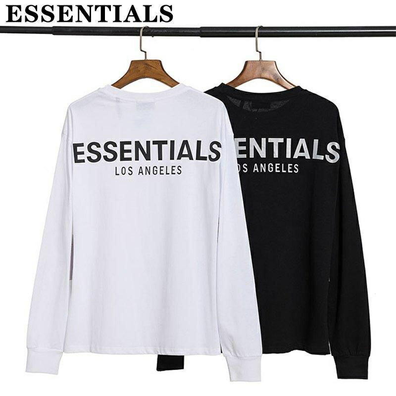 ESSENTIALS エッセンシャルズ ティーシャツ 長袖 メンズ レディース ユニ一発やる エッセンシャルズ 春夏 秋冬 最新 男女兼用 [並行輸入品]