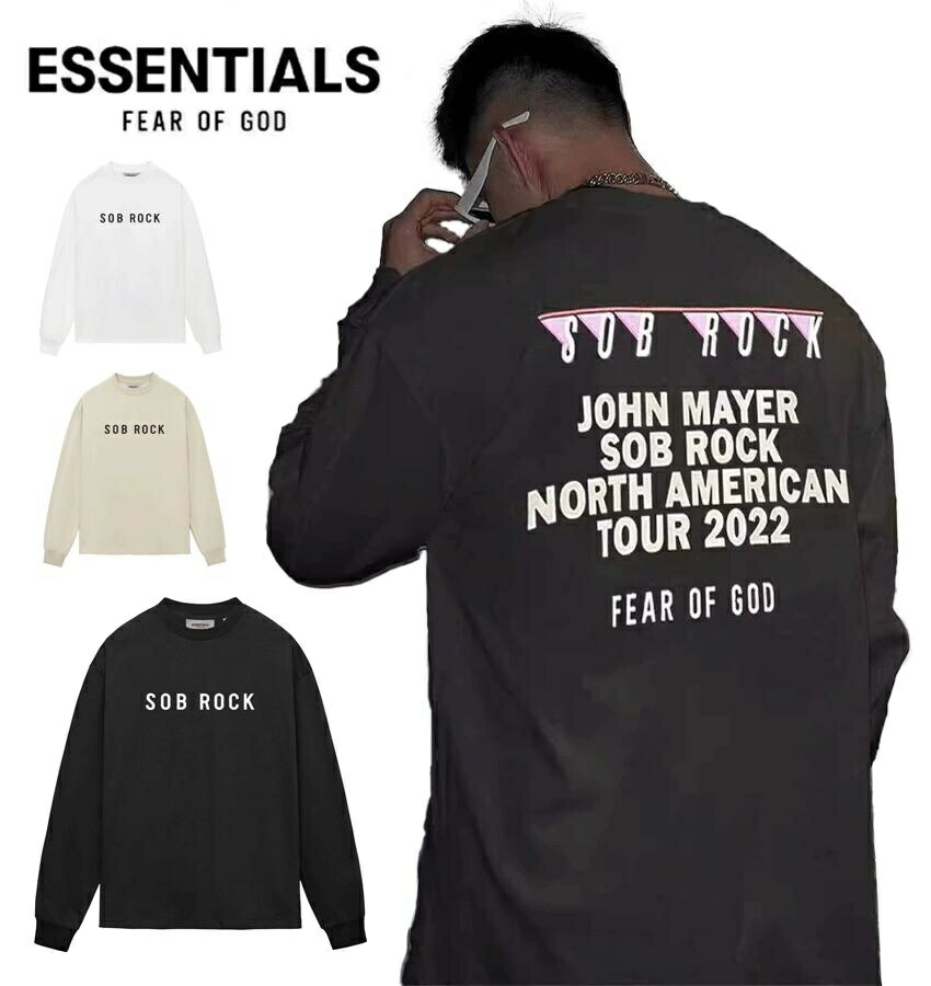 ESSENTIALS エッセンシャルズ ティーシャツ 長袖 メンズ レディース ユニ一発やる エッセンシャルズ 春夏 秋冬 最新 男女兼用 [並行輸入品]