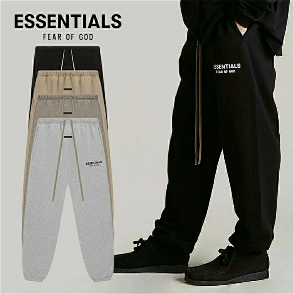 ESSENTIALS エッセンシャルズ プルオーバー 長ズボン メンズ レディース ユニ一発やる エッセンシャルズ 春夏 秋冬 最新 男女兼用 [並行輸入品]