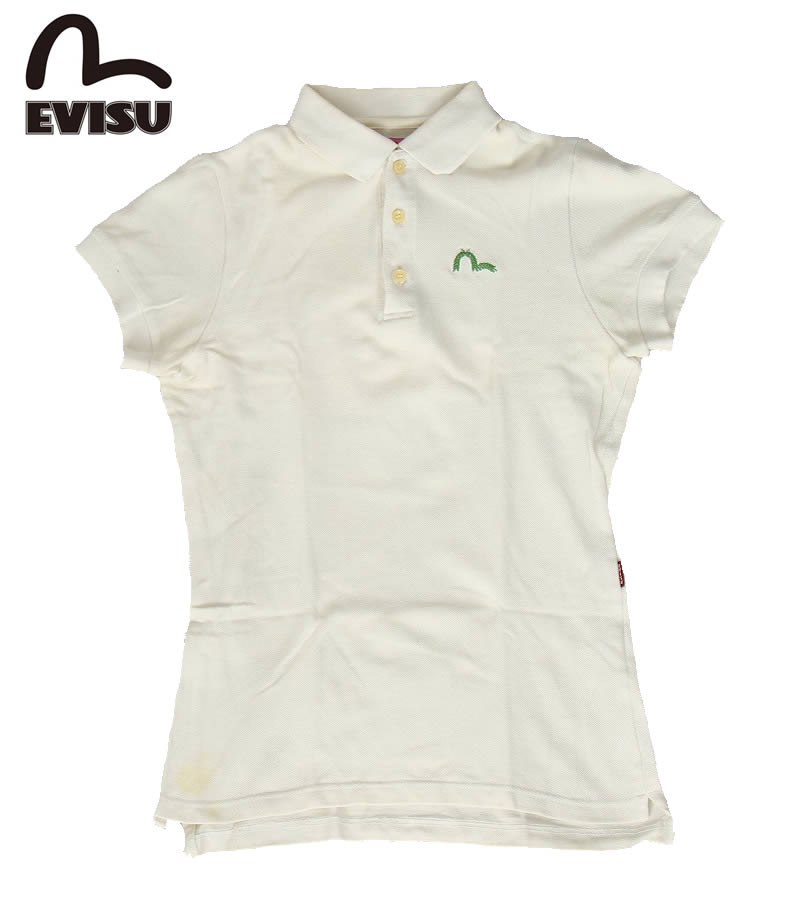 EVISU メンズM 38 ポロシャツ　Tシャツ　総柄　戎　グラフィック　エビス メンズ - トップス - シャツ – EVISU