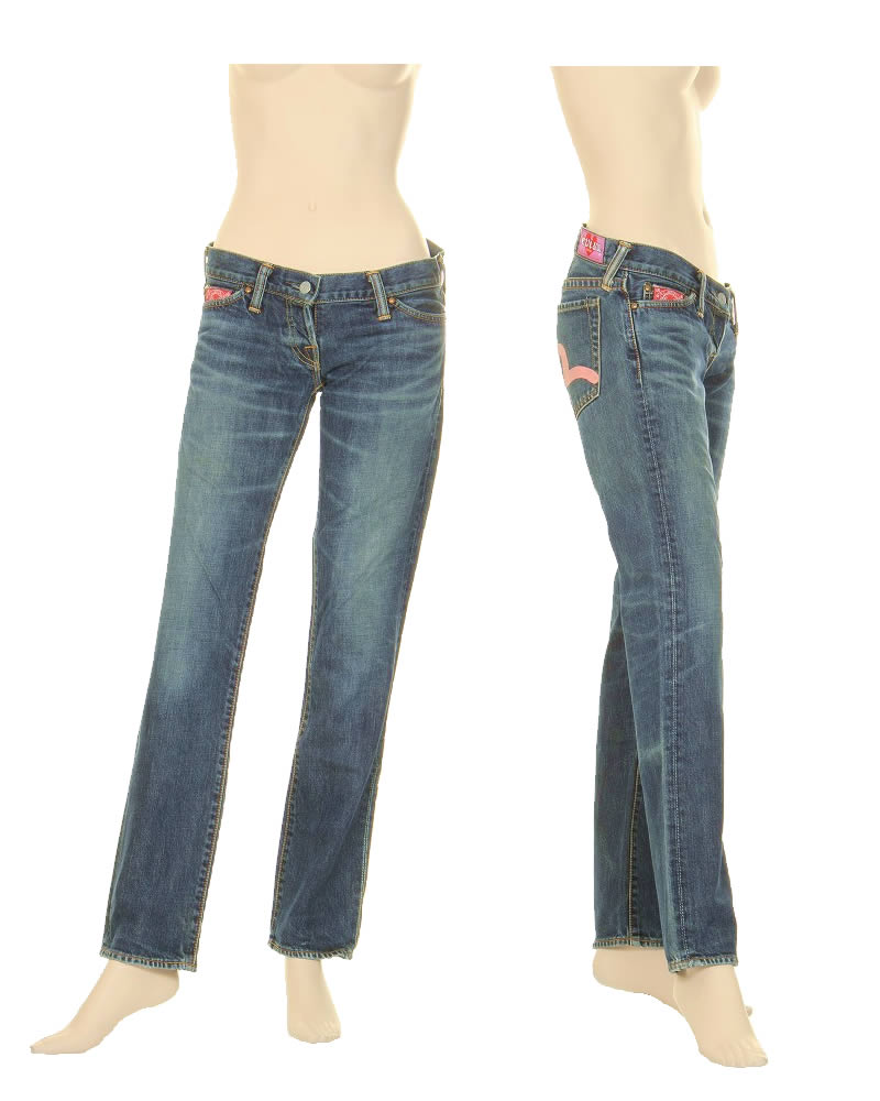 ♡希少♡EVISU DONNA デニム パンツ 26 ♡希少♡EVISU DONNA デニム パンツ 26