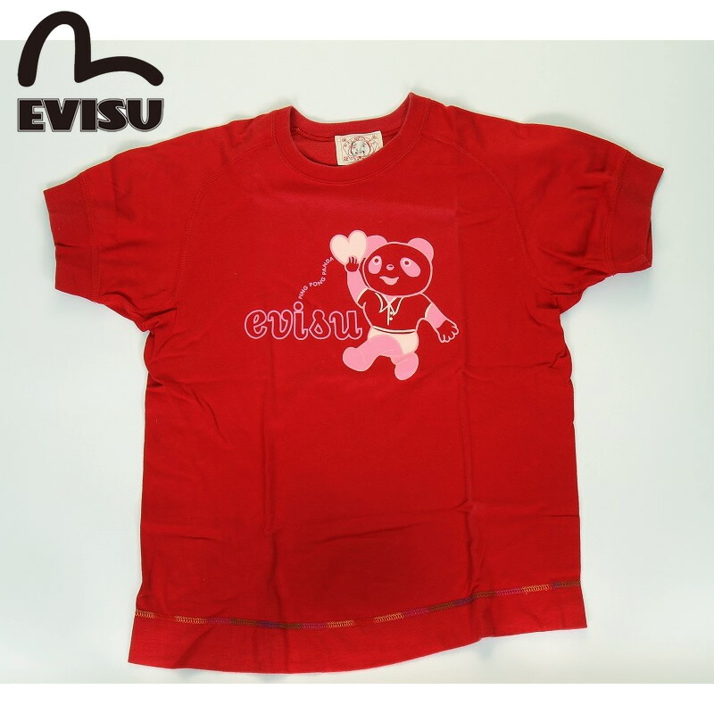 楽天市場】EVISU JEANS USED 半袖 Tシャツ EVISU DONNA エヴィス