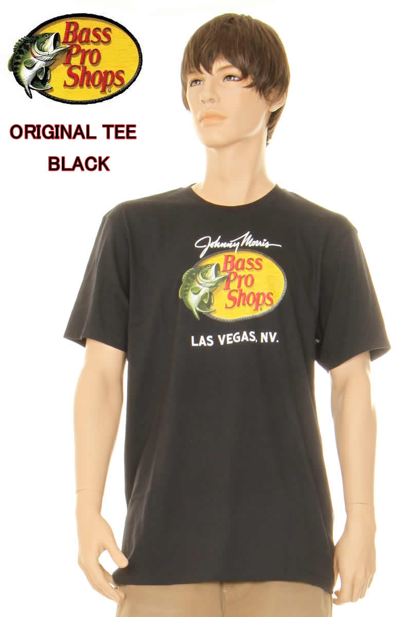 BASS PRO SHOPS トーナメントシャツ ブラック／ホワイトM（L） BASS PRO SHOPS トーナメントシャツ - メルカリ