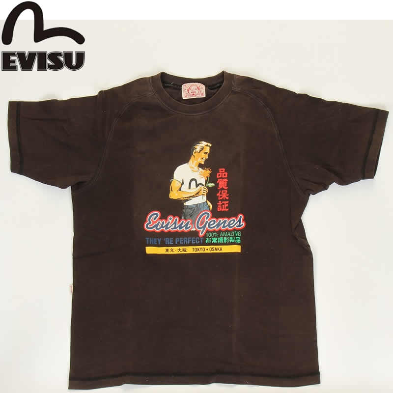 エヴィス　EVISU カモメ　カットソー　ロンT 楽天市場】訳あり EVISU エヴィス EVISUJEANS USED Tシャツ