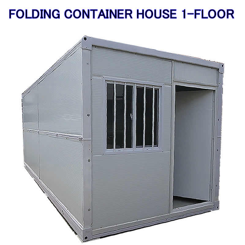 楽天市場】FOLDING CONTAINER HOUSE 1-FLOOR ROOMS 20ft Model