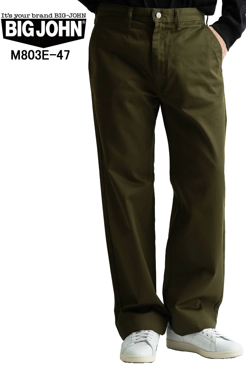 big john XX804 EXTRA チノ テーパード トラウザー W32 Big John ビッグジョン BIG JOHN XX804 XX-EXTRA チノ テーパード