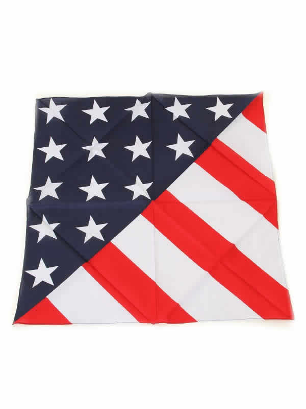 【楽天市場】【Body Rage】USA FLAG BANDA バンダナ 星条旗 アメリカ 国旗 小物 インテリア プレゼント:スリーラブ