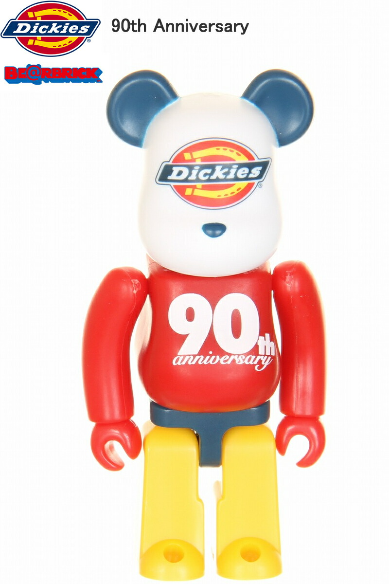 爆買い その他 人形 90周年 ベアブリック コラボ ディッキーズ 90thアニバーサリー Dickies Dickiesロゴ コラボアイテム ブランド生誕90周年 ベアブリック アンド ディッキーズ Be Rbrick Dickies 熊 新品 限定 クマ かわいい 記念 プレゼント 飾り 置物 くま