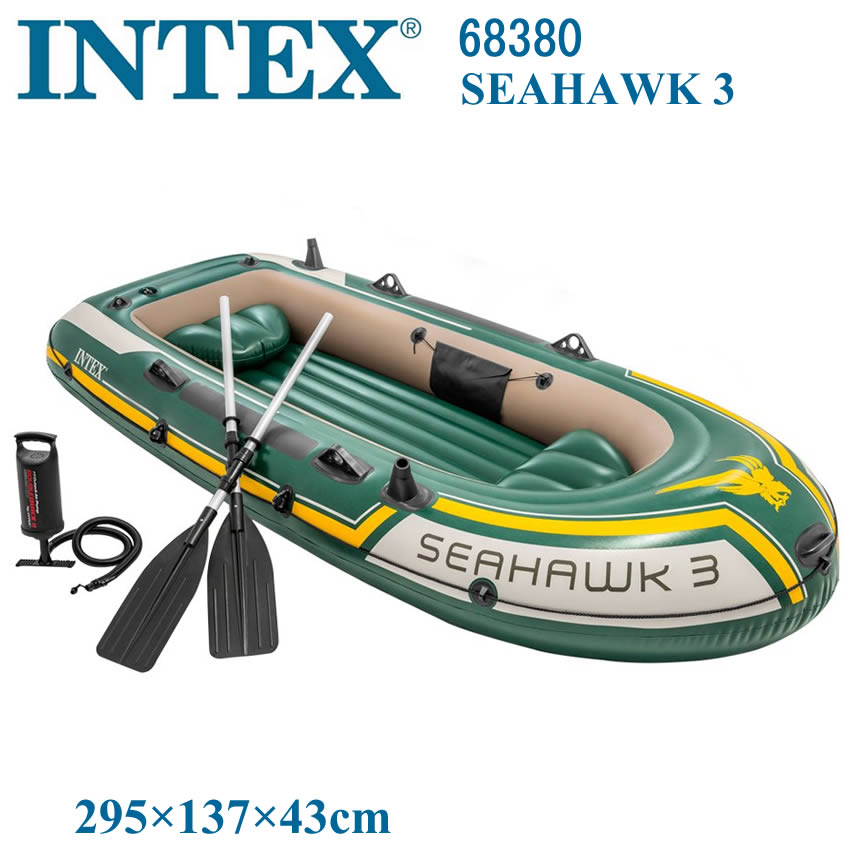 INTEX 68380 SEAHAWK 3 インテックス 3人用 ボート シーホーク3 エアーボート ラフティング ビーチグッズ 水遊び用品 プール用 海水浴 海 湖 川 乗り物 波乗り【送料無料 アメリカで大人気 プロ仕様 ビニールボート セット 耐久性抜群 便利な 空気入れ付 オール付 船】 | INTEX 68380 SEAHAWK 3 インテックス 3人用 ボート シーホーク3 エアーボート ラフティング ビーチグッズ 水遊び用品 プール用 海水浴 海 湖 川 乗り物 波乗り【送料無料 アメリカで大人気 プロ仕様 ビニールボート セット 耐久性抜群 便利な 空気入れ付 オール付 船】 |