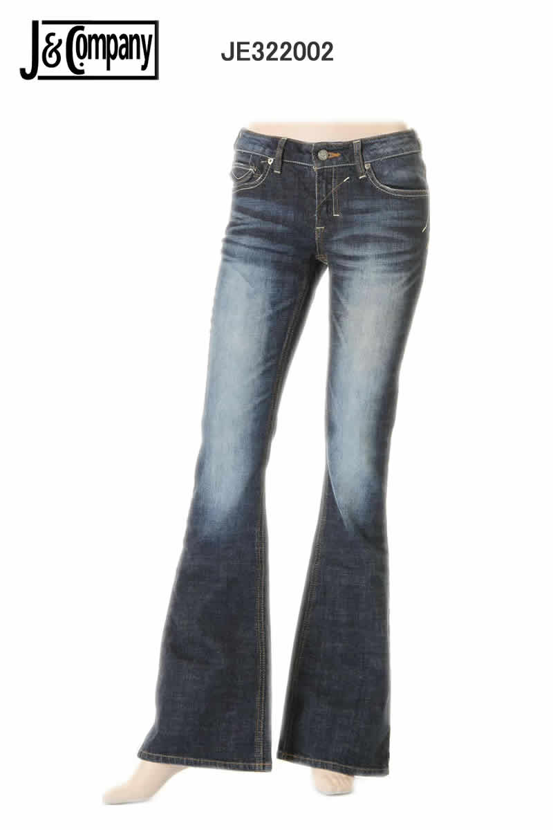 数量限定 特売 J Company Je3202 Jeans Designs ベルボトム デニム ボトム ジーンズ パンツ レディース セレブ アメリカ ジェイアンドカンパニー カジュアル 脚長美脚 小尻 タイト スリム インディゴ ニューヨークやロサンゼルスで大人気の かっこいい 送料無料