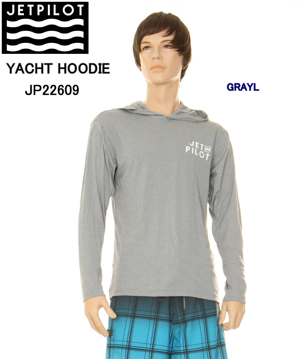 【楽天市場】JET PILOT JP22609 RASH GUARD YACHT HOODIE ジェットサーフ ジェットパイロット フーディー