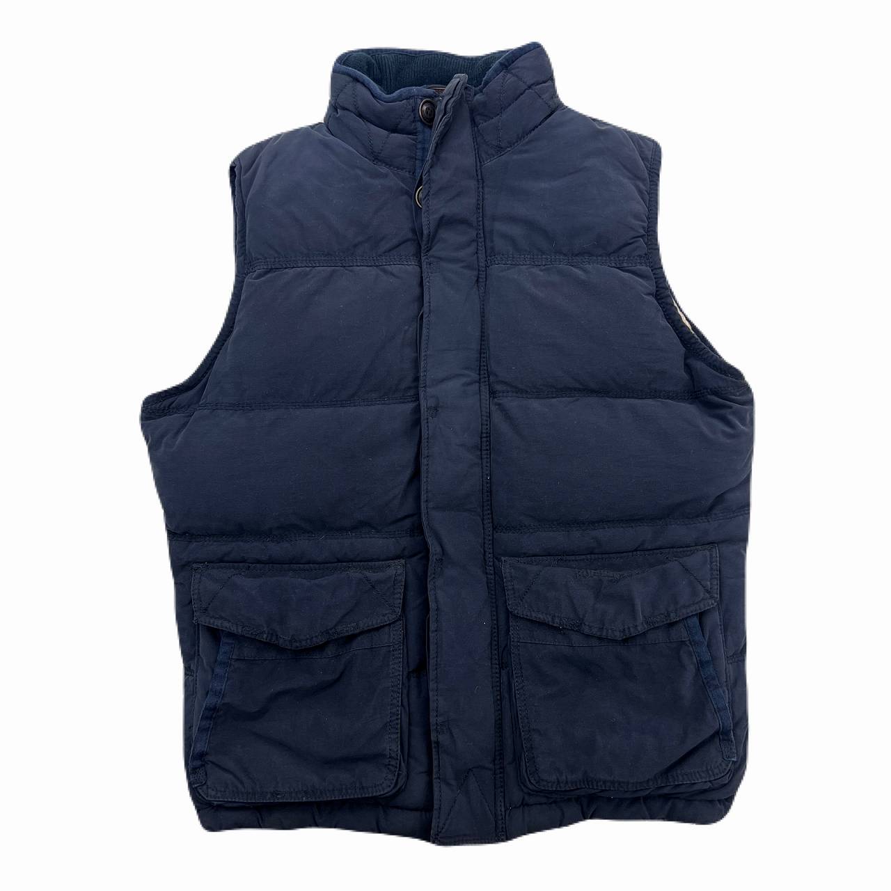 【中古】RUEHL NO.925 ハノーバージャケット Lサイズ メンズ ダウンベスト チャコール ブラック
