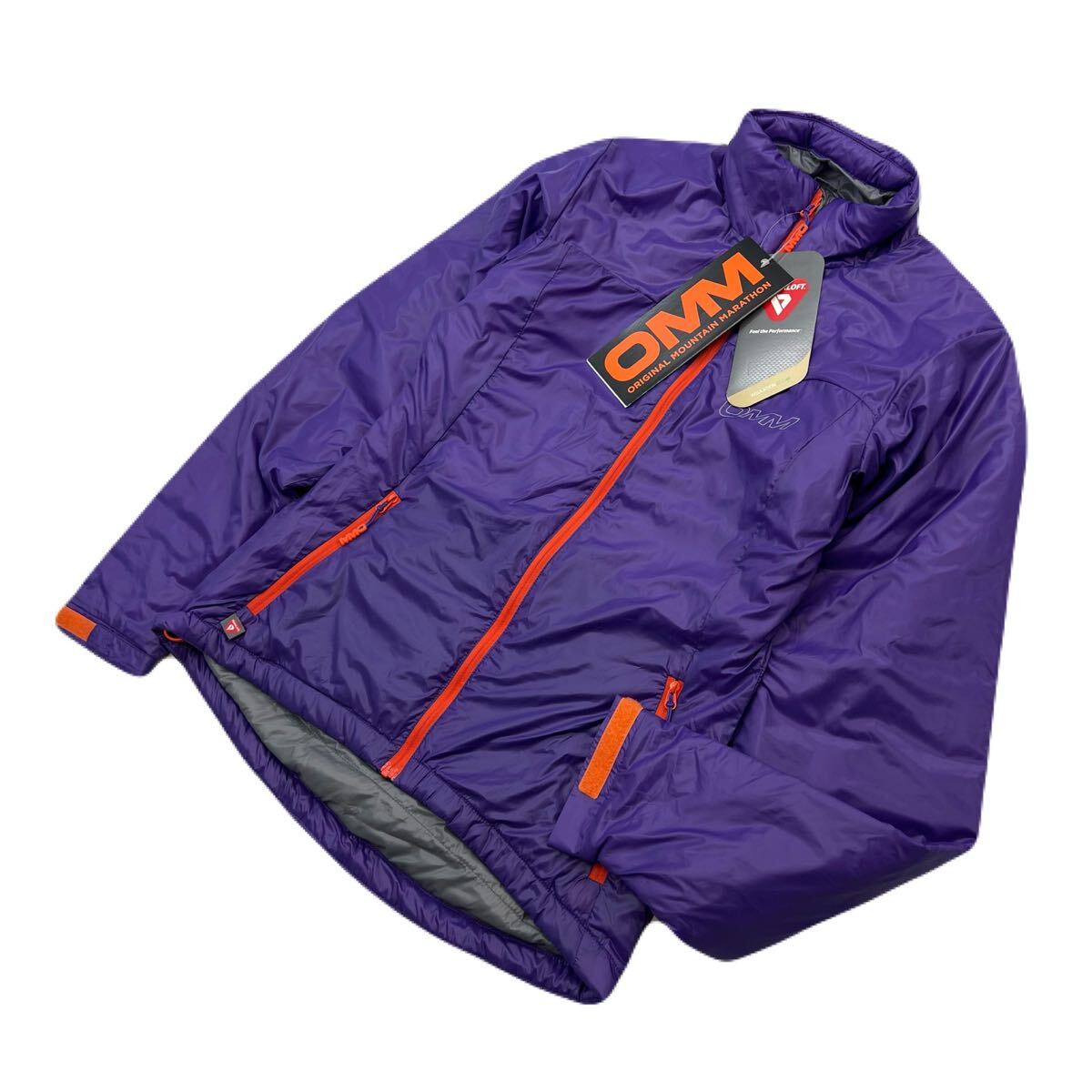 【中古】 OMM オリジナルマウンテンマラソン ROSA jacket 中綿 インサレーション ジャケット パープル レディース XS アウトドア 人気 ■S4298