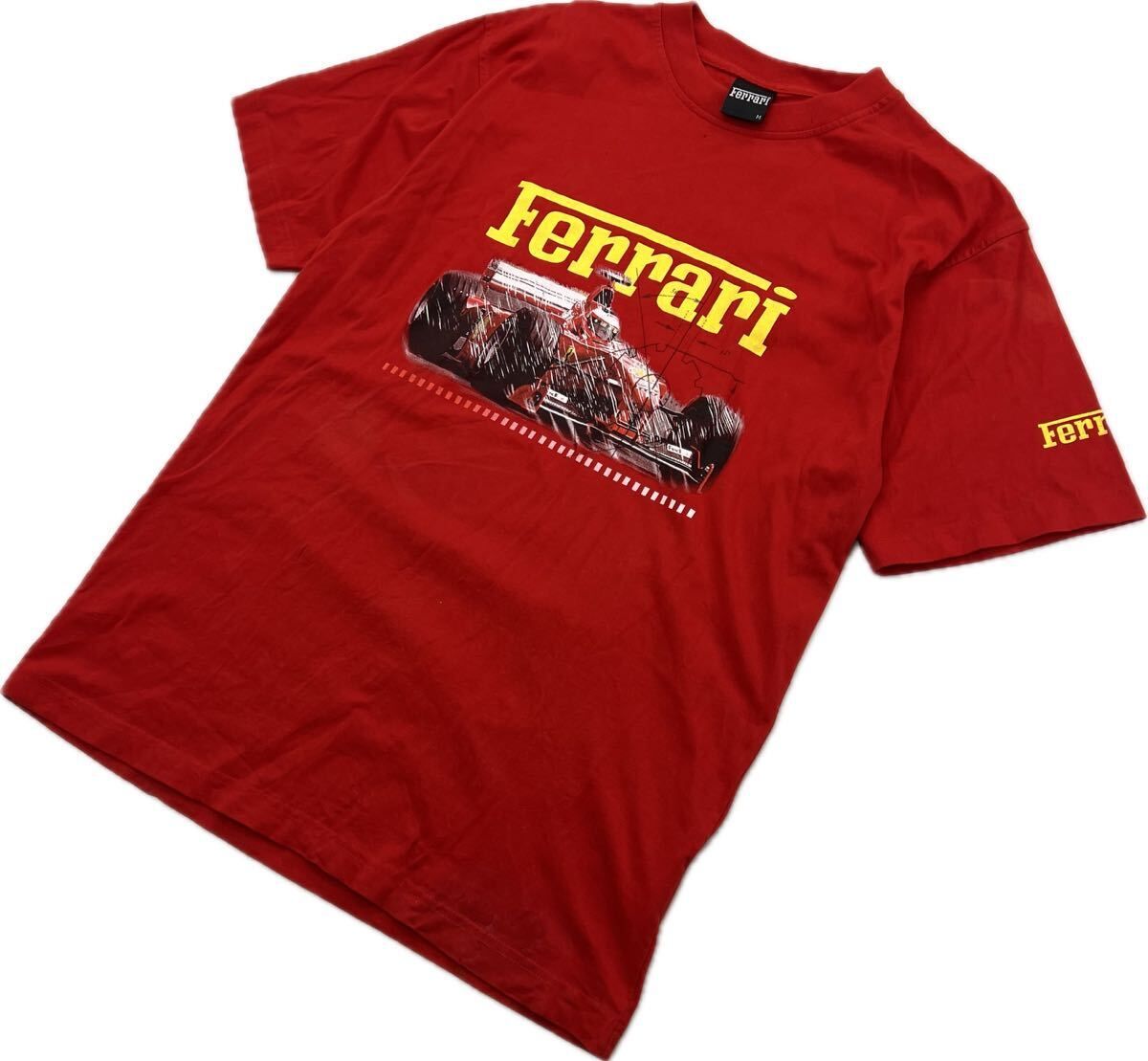楽天市場】90s ☆ フェラーリ 両面 プリント 半袖 Tシャツ メンズ L
