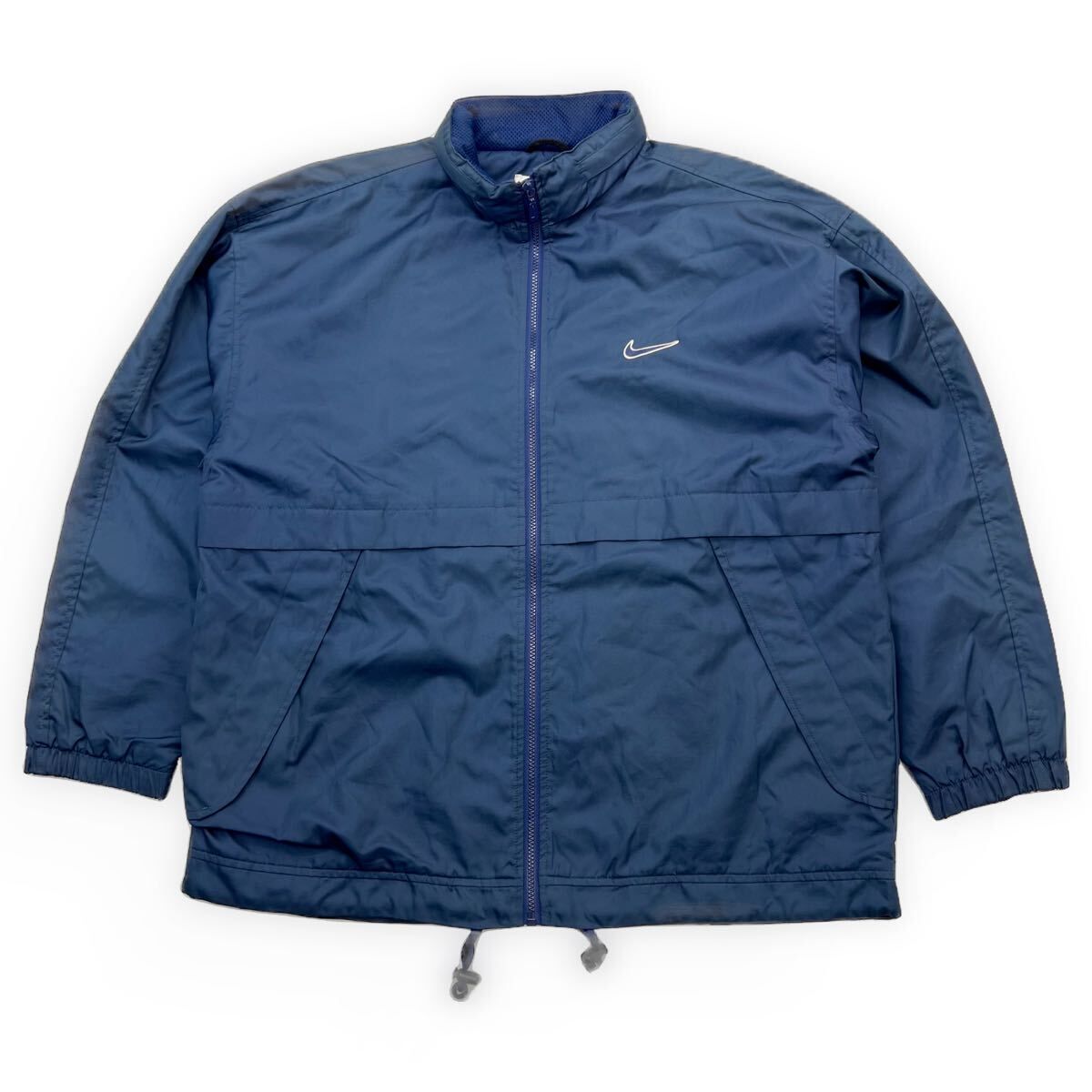 楽天市場】90s NIKE スウォッシュ ロゴ 刺繍 プルオーバー ナイロン