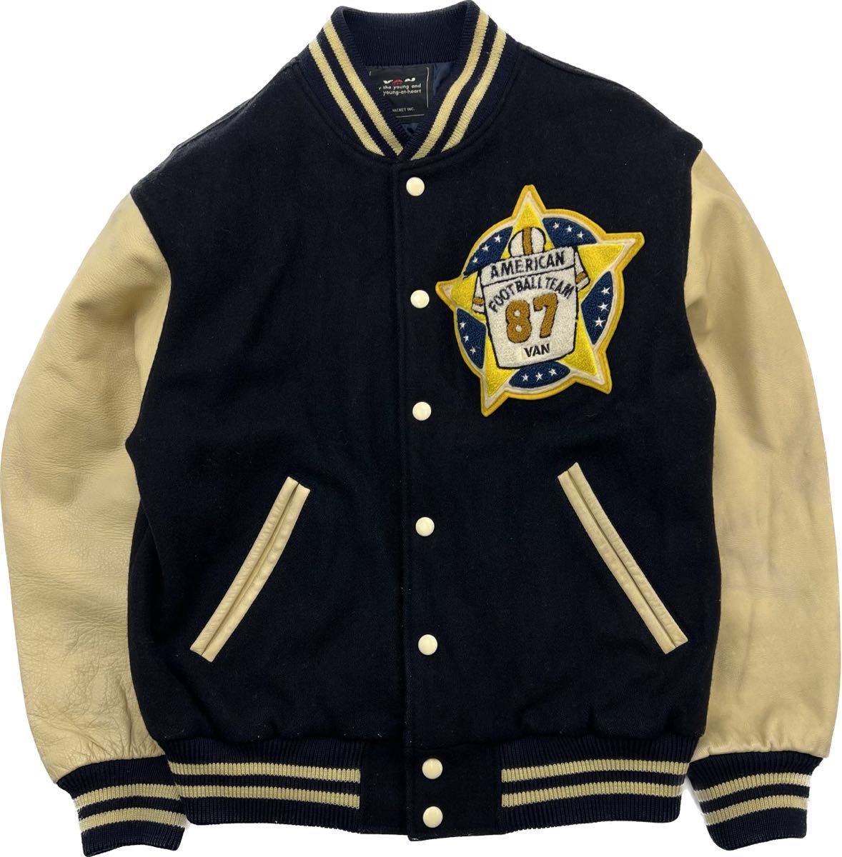 楽天市場】VAN ヴァン ジャケット サイズ:L 80s ワッペン付き 袖
