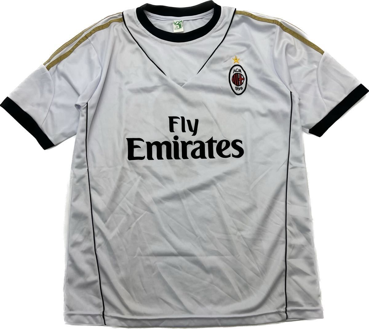 楽天市場】ACミラン 99-00 ホーム 100周年モデル レトロシャツ 大人用