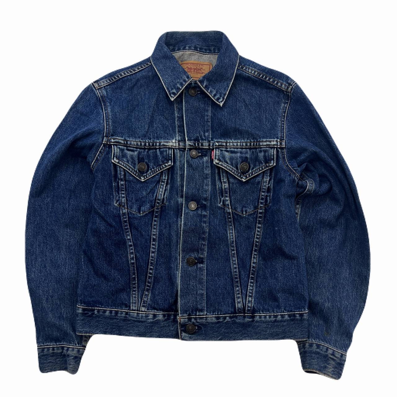 【中古】 リーバイス W7505 デニムジャケット レディース M インディゴブルー 濃いめ ジージャン Gジャン ユニセックス｜MYSTERIES店 6,825円