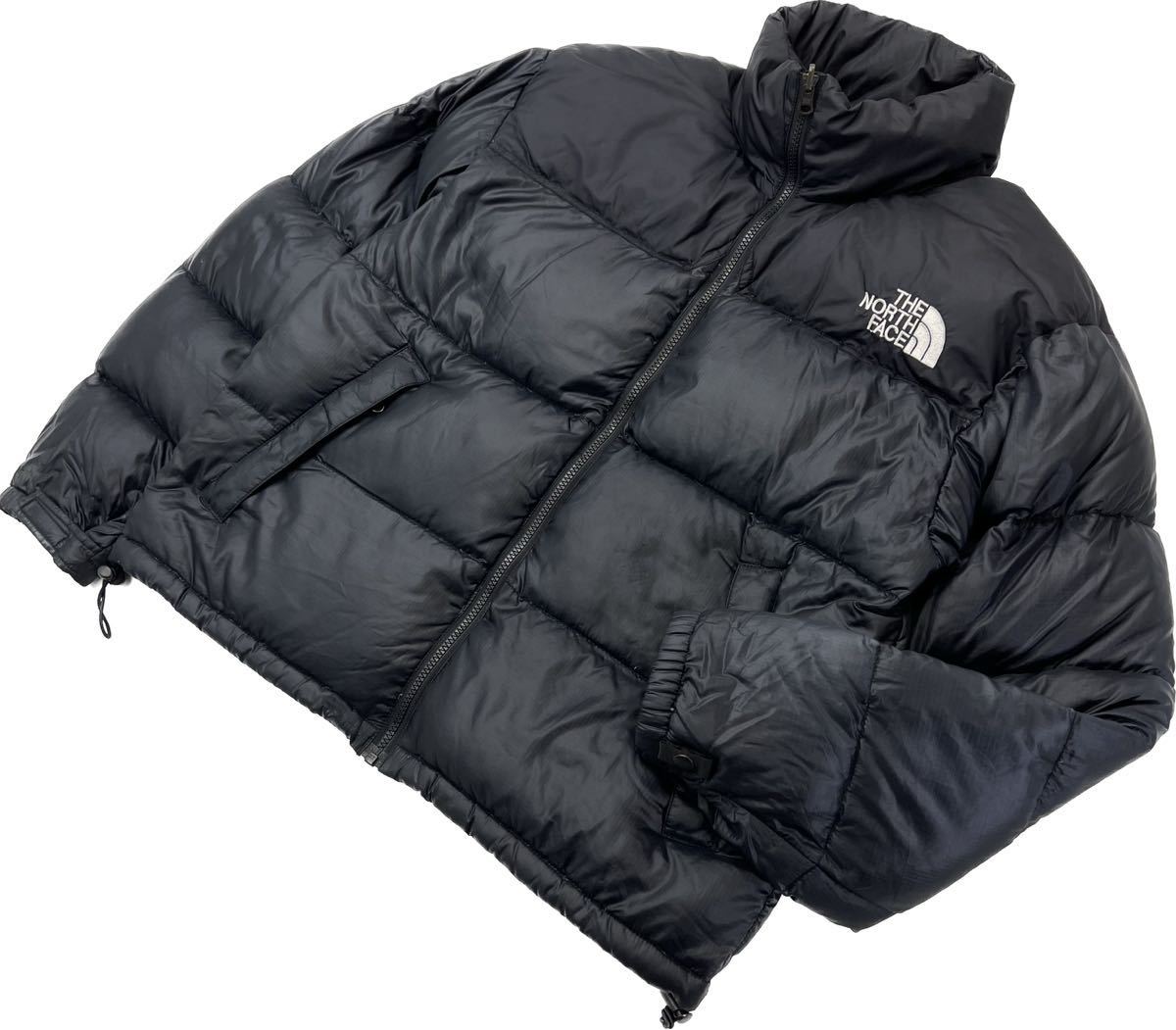 【中古】 THE NORTH FACE ☆ 人気◎ ヌプシ ダウンジャケット ブラック M ストリート スタイル 登山 アウトドア キャンプ ノースフェイス■FC146|MYSTERIES店