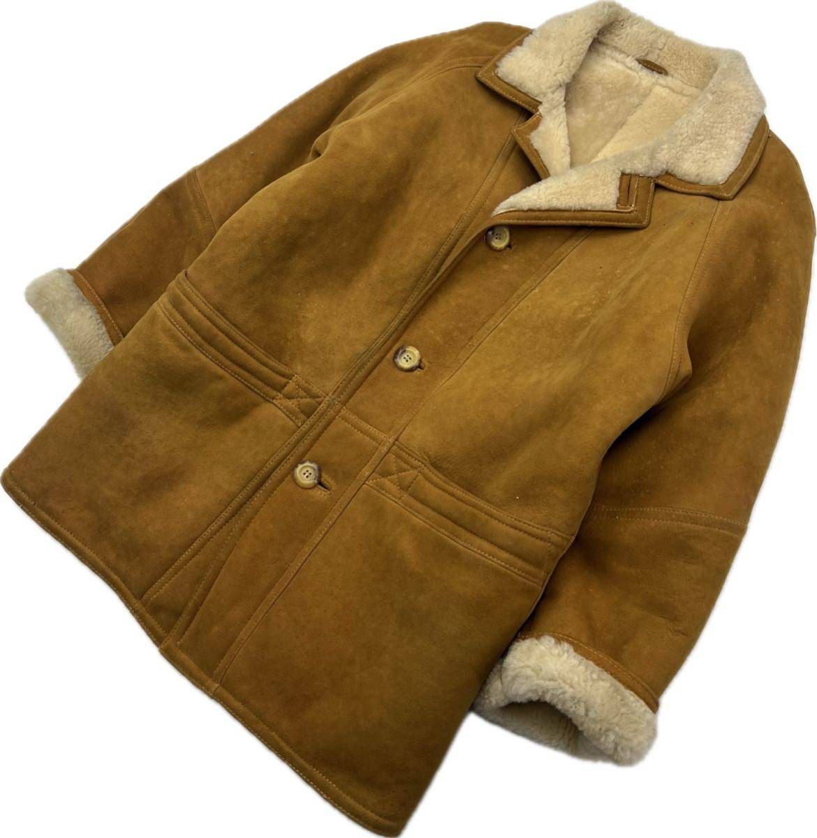 楽天市場】【WOOLEA】 ウーリア ムートン ジャケット 羊皮 サイズ40