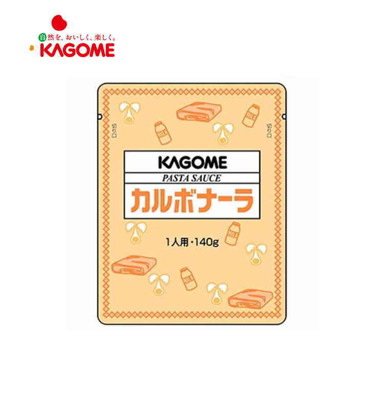 カゴメ カルボナーラ 140g×60袋入り 【今日の超目玉】