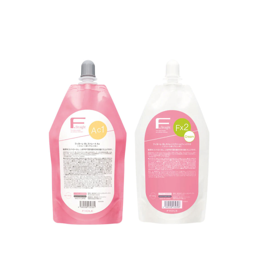 楽天市場】フィヨーレ BLストレート AC 1剤 400ml + フィックス
