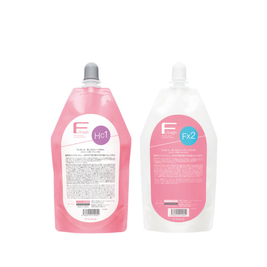 楽天市場】フィヨーレ BLストレート AC 1剤 400ml + フィックス F 2剤