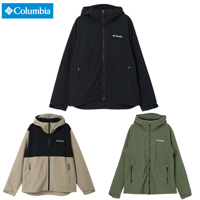 26SS新作 即納 コロンビア Columbia ヴィザヴォナパスIIジャケット 撥水 オムニシールド アウター 薄手 ナイロン シンプル｜Three.R Store 8,855円