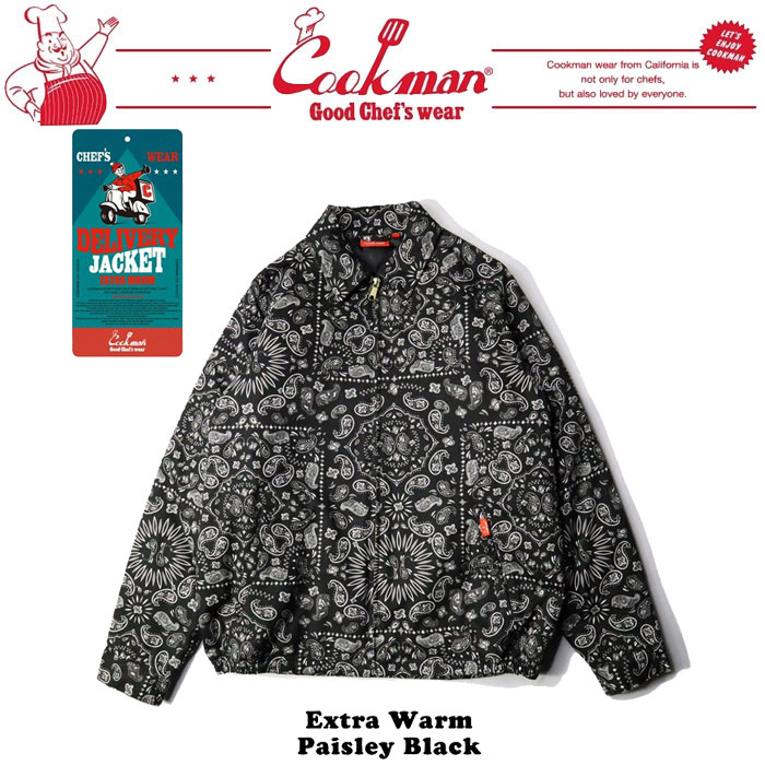 Delivery Jacket EX Warm - Paisley Black