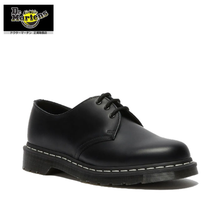 Dr.Martensドクターマーチン 3ホール イエローステッチ UK8 Dr.Martens - 極美品 ドクターマーチン Dr.Martens レザー
