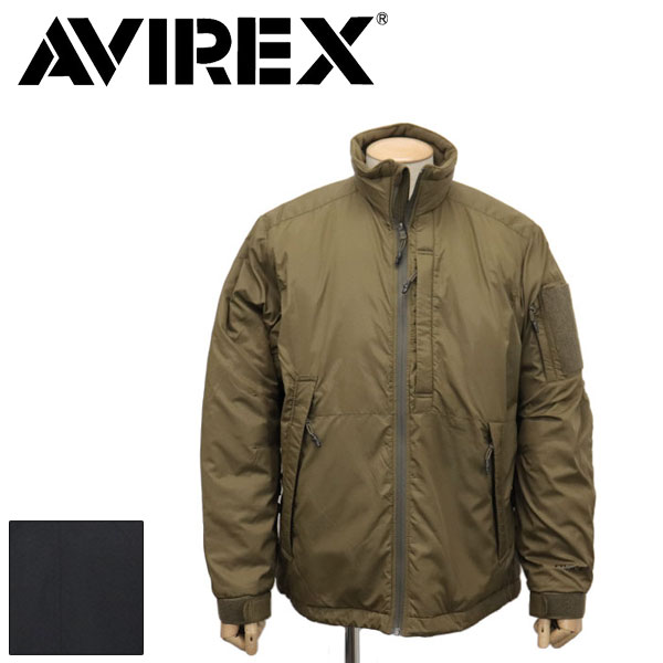 sale セール 正規取扱店 AVIREX (アヴィレックス) 6112123 TEX PCU PADDING JKT ナイロンジャケット 全2色