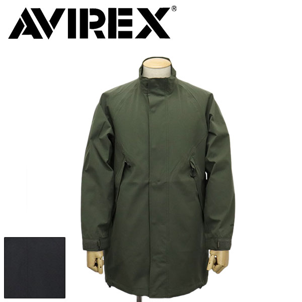 sale セール 正規取扱店 AVIREX (アヴィレックス) 6112145 TEX RAINBLOCK OVER COAT レインブロック オーバーコート 全2色｜THREE WOOD 店