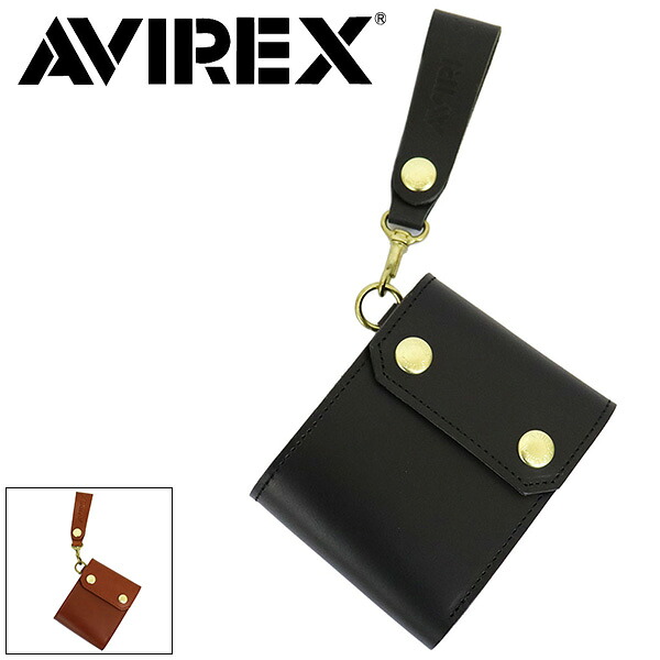 正規取扱店 AVIREX (アヴィレックス) AX9000 FAHNE2 ファーネ 3つ折り スリーフォールドウォレット 全2色｜THREE WOOD 店