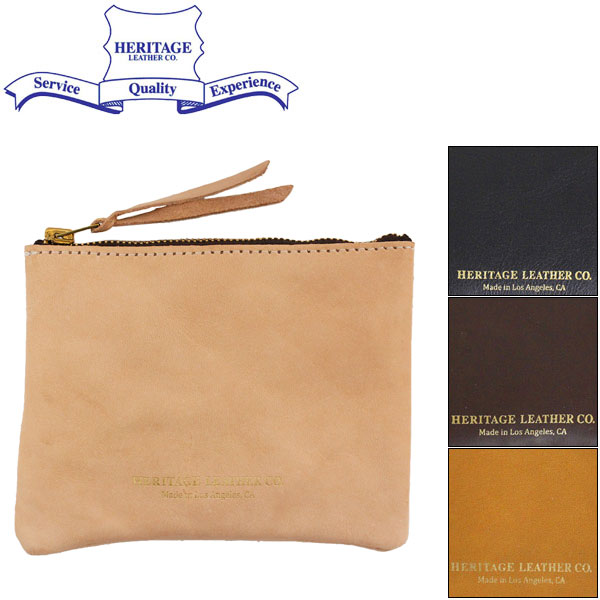 正規取扱店 HERITAGE LEATHER CO.(ヘリテージレザー) NO.8214 Wallet Pouch ウォレットポーチ アメリカ製 全4色 HL213
