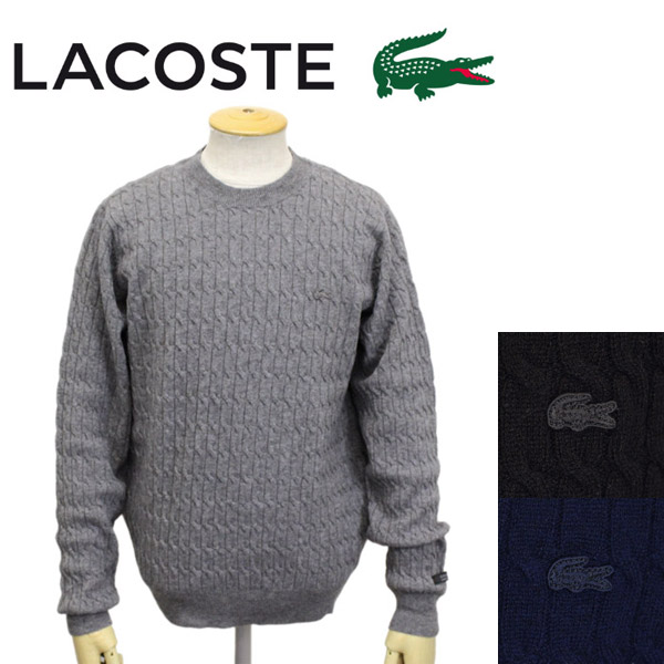 楽天市場】正規取扱店 LACOSTE (ラコステ) AH299E Sweaters マシン