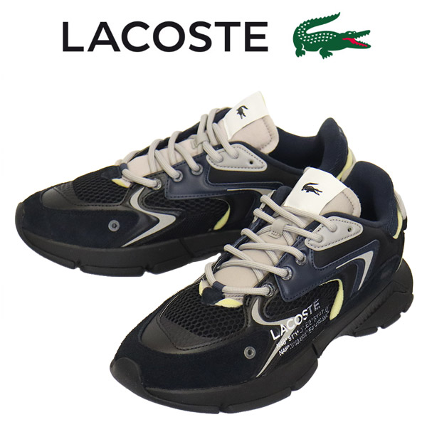 sale セール 正規取扱店 LACOSTE(ラコステ) 45SMA0001 L003 NEO 123 1 SMA メンズ スニーカー 075ブラックxネイビー LC342｜THREE WOOD 店