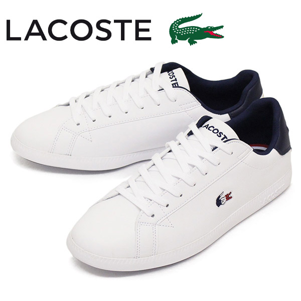 最適な価格 楽天市場 正規取扱店 Lacoste ラコステ Sma0027 Graduate Tri 1 メンズスニーカー 407 Wht Nvy Red Lc194 Three Wood 楽天市場店 魅了 Lexusoman Com