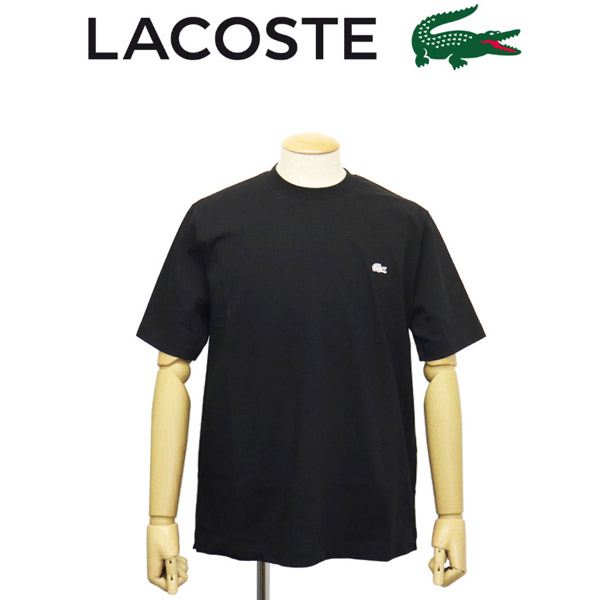 正規取扱店 LACOSTE(ラコステ) TH4705 バックプリント ベーシック Tシャツ 031ブラック LC371