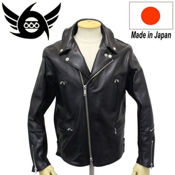 楽天市場】正規取扱店 666 LJM-1L U.K.SIDE BELT LEATHER JACKET