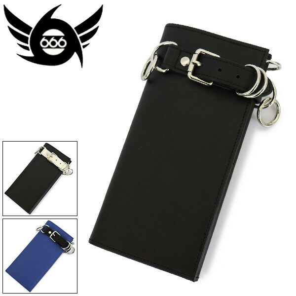 正規取扱店 666 ORIGINAL レザーベルト ウォレット SOA0035 全3色