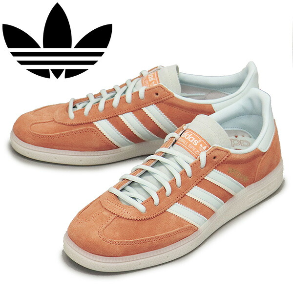 sale セール 正規取扱店 adidas (アディダス) IG6275 HANDBALL SPEZIAL スニーカー ワンダークレイxオールモストブルーxクリスタルホワイト AD274|THREE WOOD 店